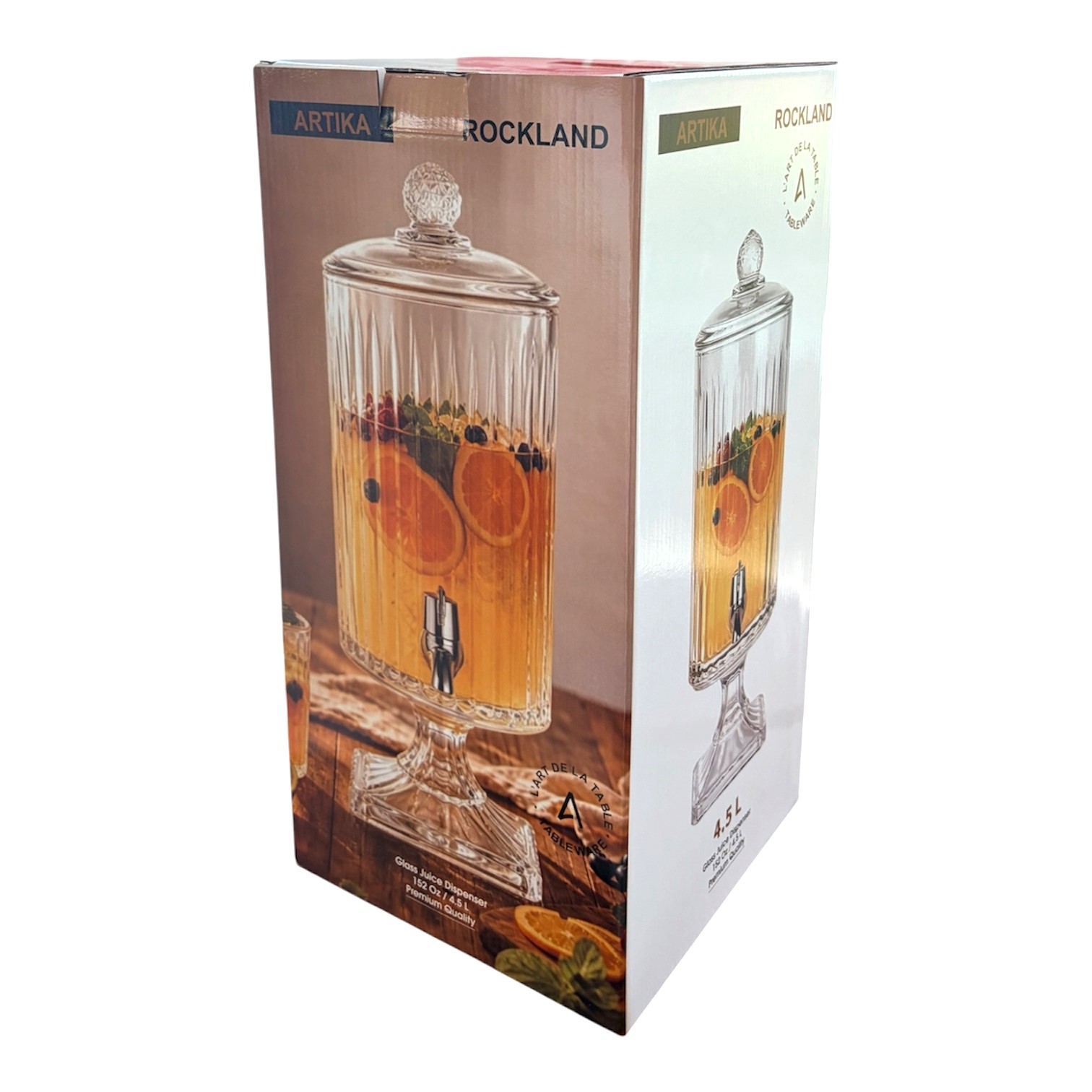 4.5 L Glass Juice Dispenser