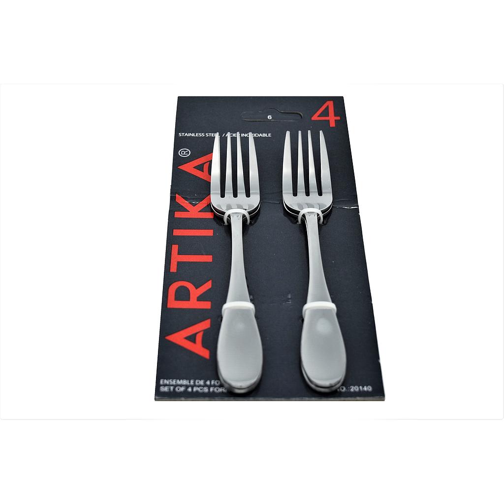 Artika Ensemble De 4 Fourchettes Longues de Table (Roma)