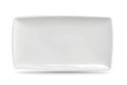 Crown Assiette Rectangulaire 19.75" X 8" 