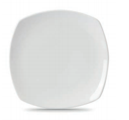 Crown Assiette Carée 12" 