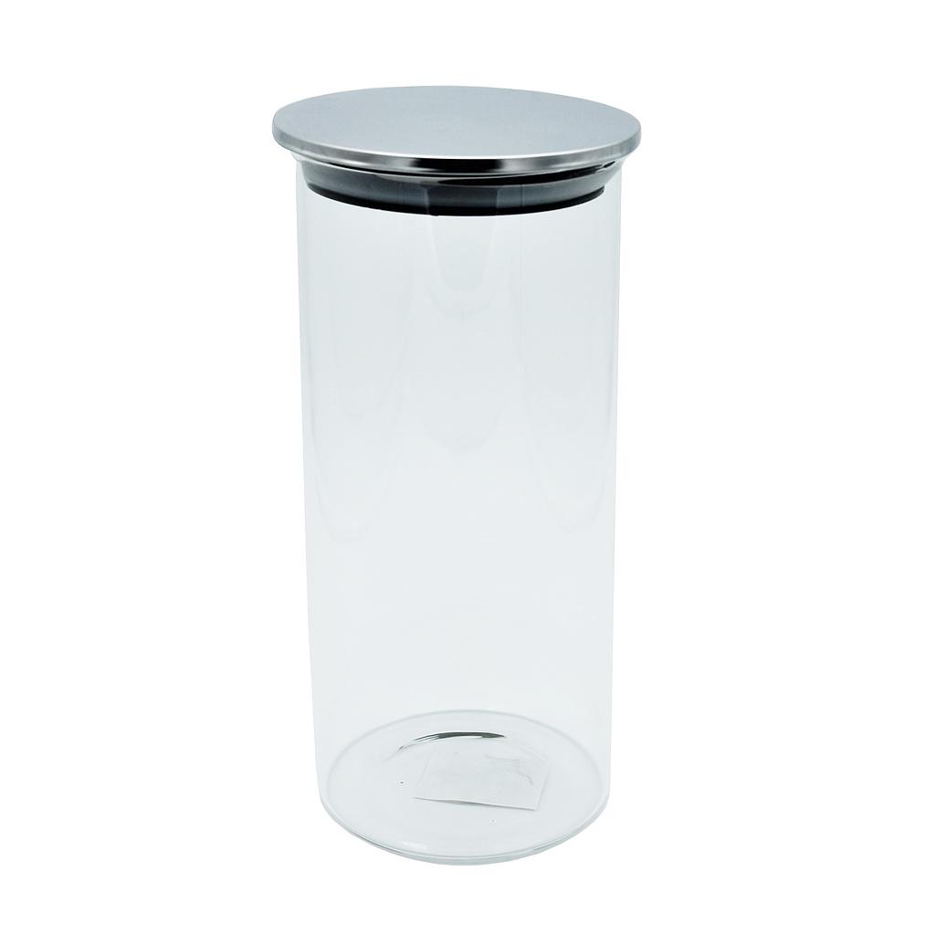 Pot En Verre Borosilicate avec Couvercle (900 Ml)
