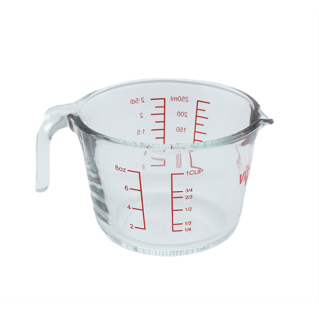 250 Ml Glass Measuring Cup Kayali International
