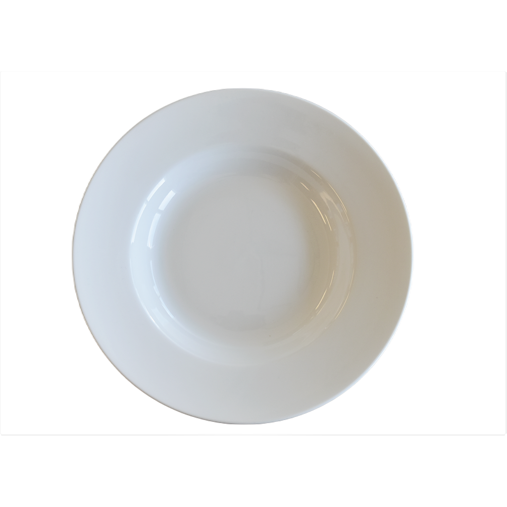 Crown Pasta Bowl 10.5'' , White