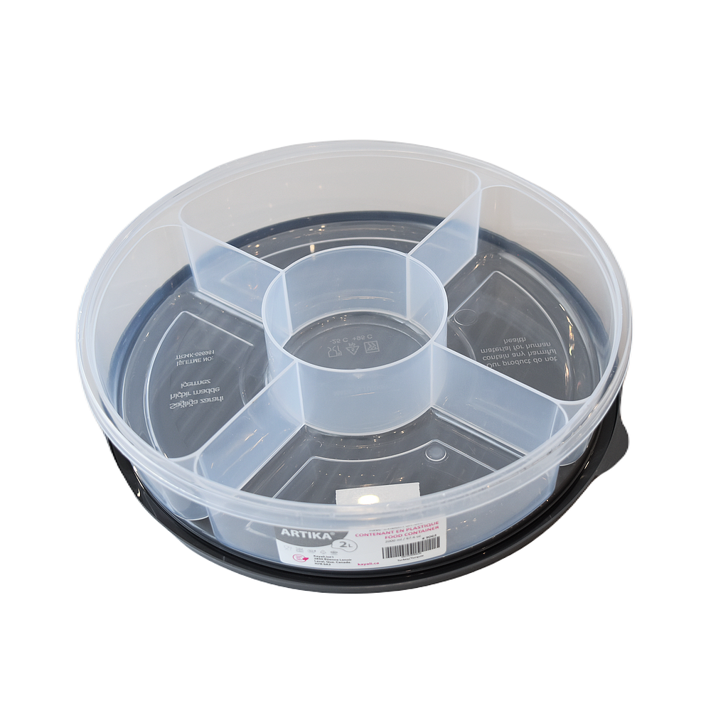 Artika 2 L  Plastic Storage Container With 5 Div.