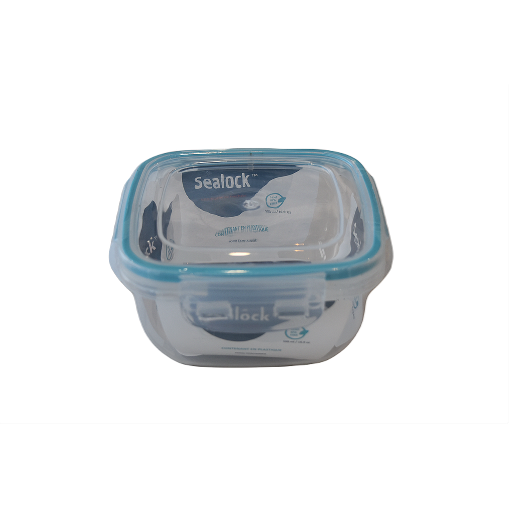 Sealock 500 Ml Square Plastic Storage Container Kayali International