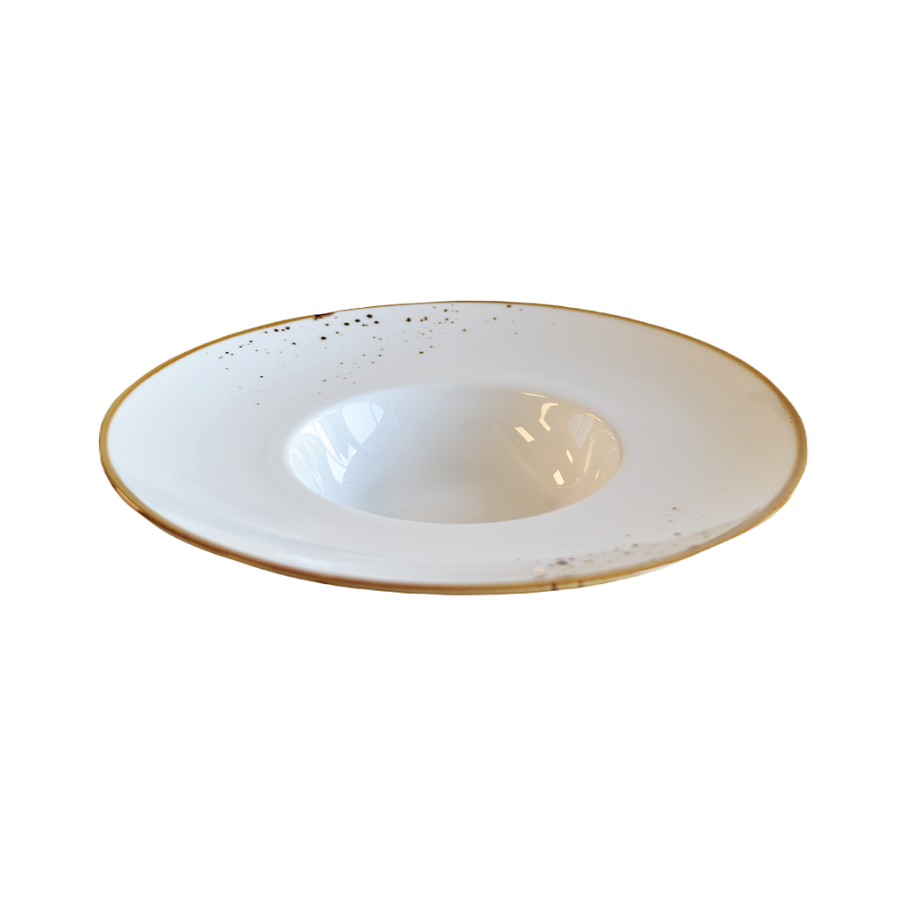 "Terra" Assiette A Risotto Dap-Blanc 10"