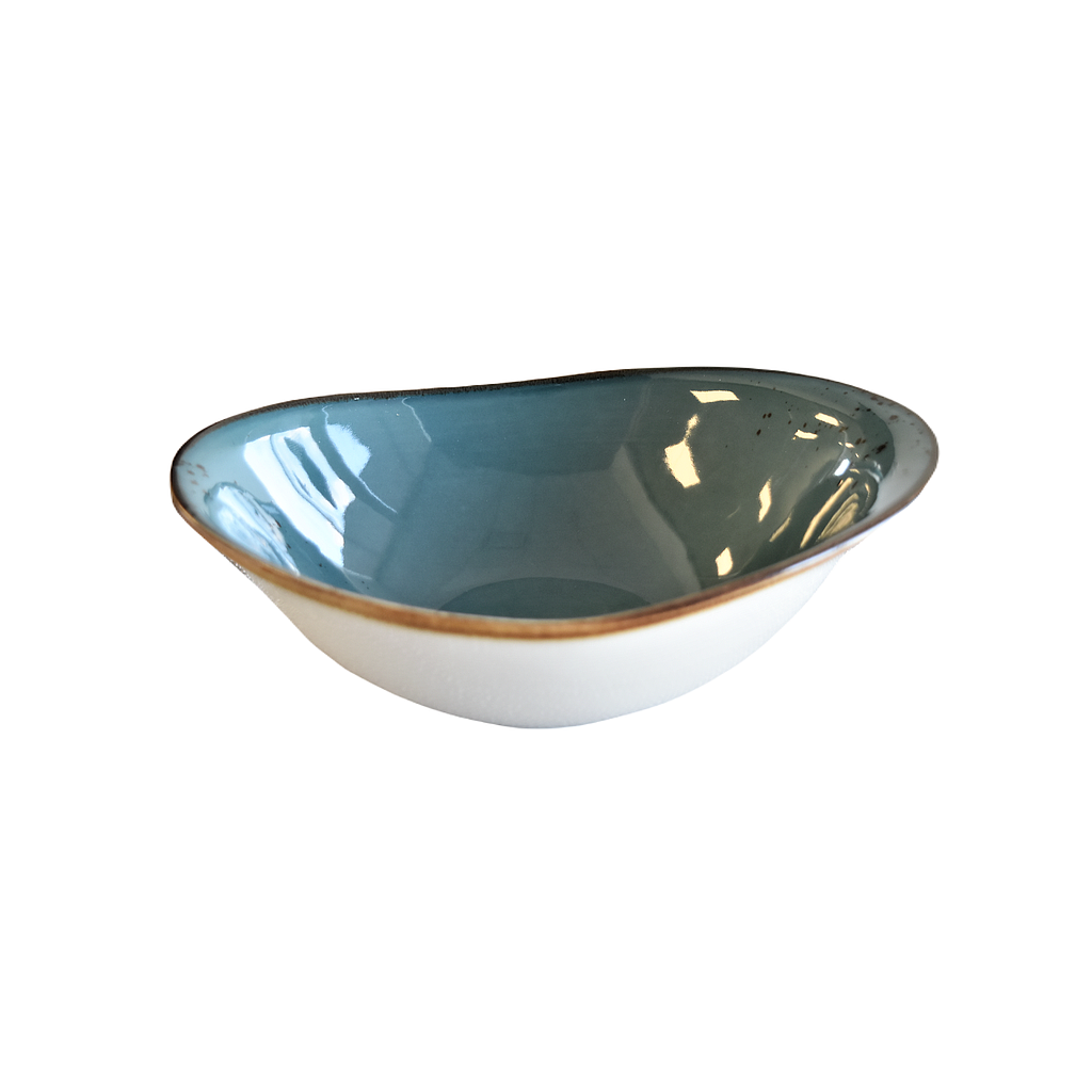 &quot;Terra&quot; 7.25&quot;X5.25&quot; Oval Bowl Dap-New Blue