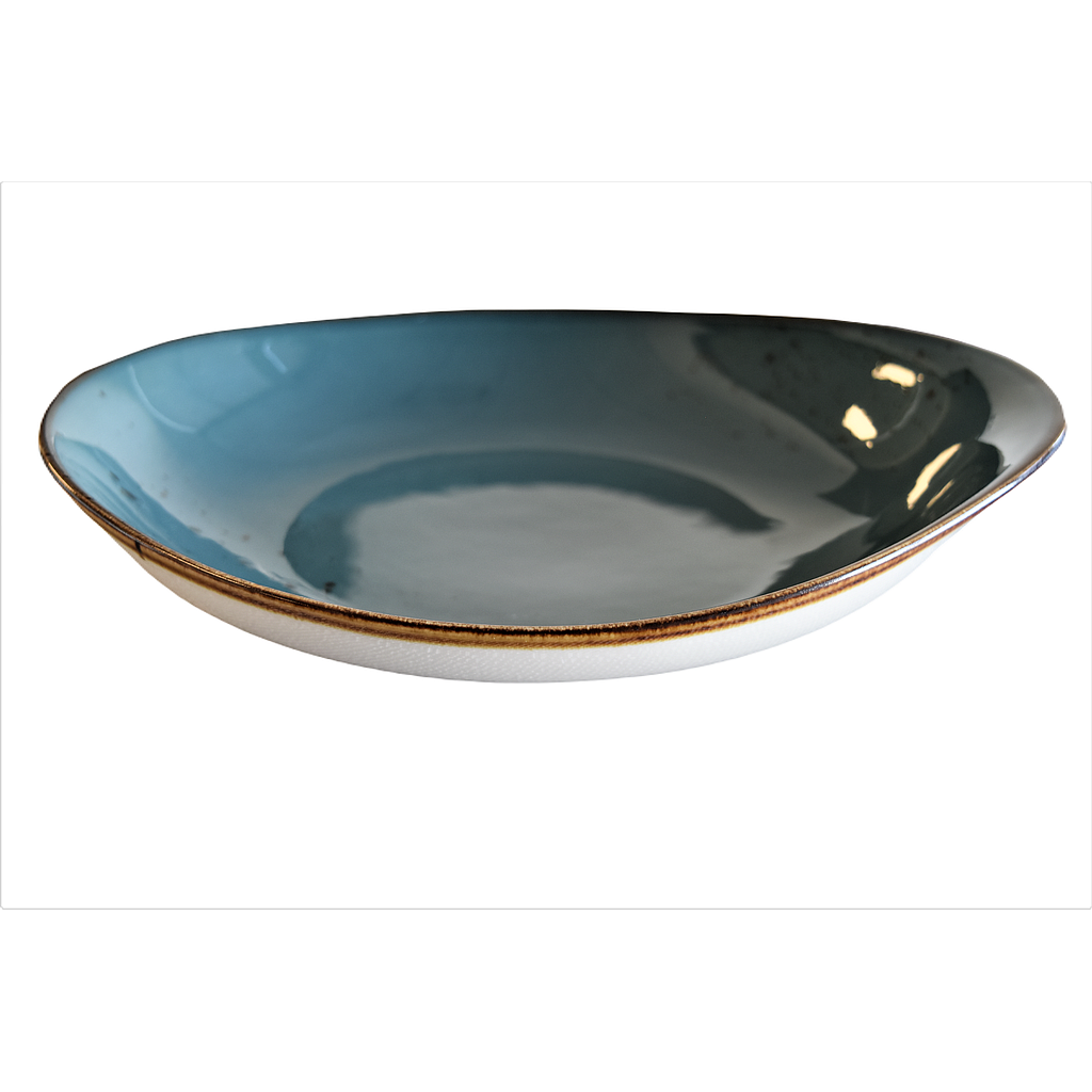 &quot;Terra&quot; BR-11&quot;X9.5&quot; Oval Bowl Dap-New Blue