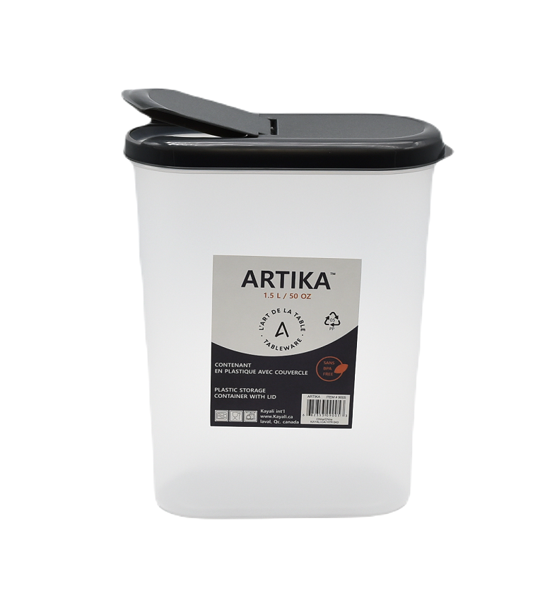 Conteneur De Rangement En Plastique Artika 1.5L