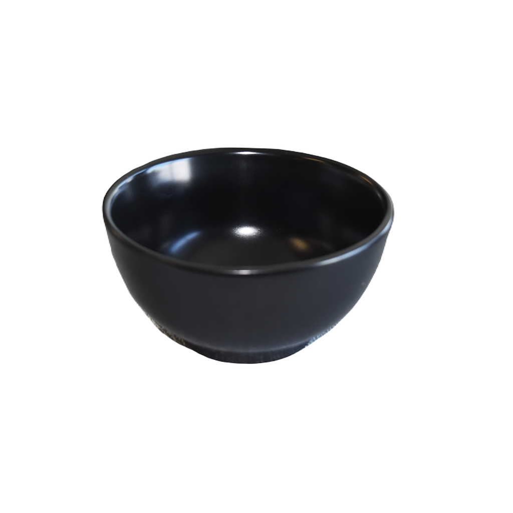 &quot;Terra&quot; 5&quot; Black Rice Bowl