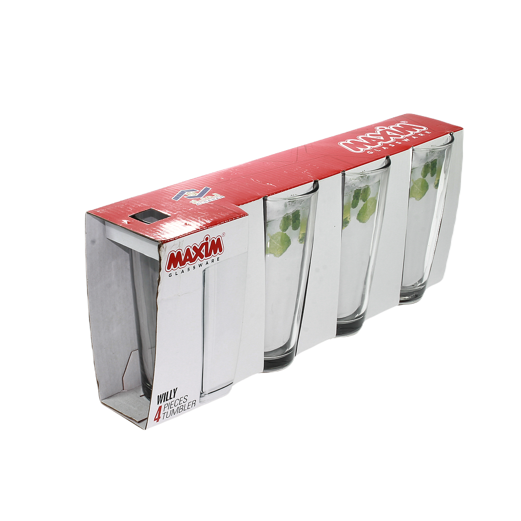 4 Pk 11 Oz Glass set