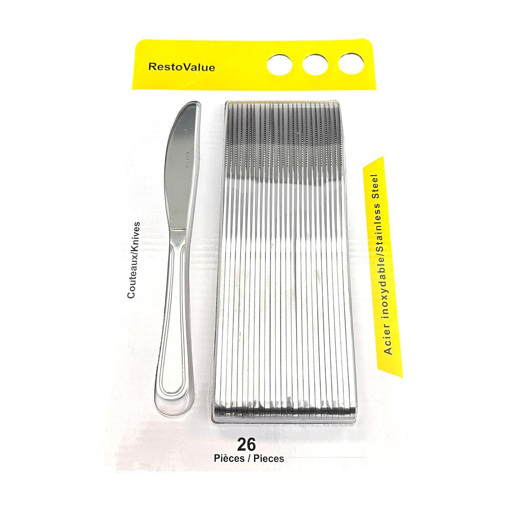 RestoValue 26 Pk Dinner Knife