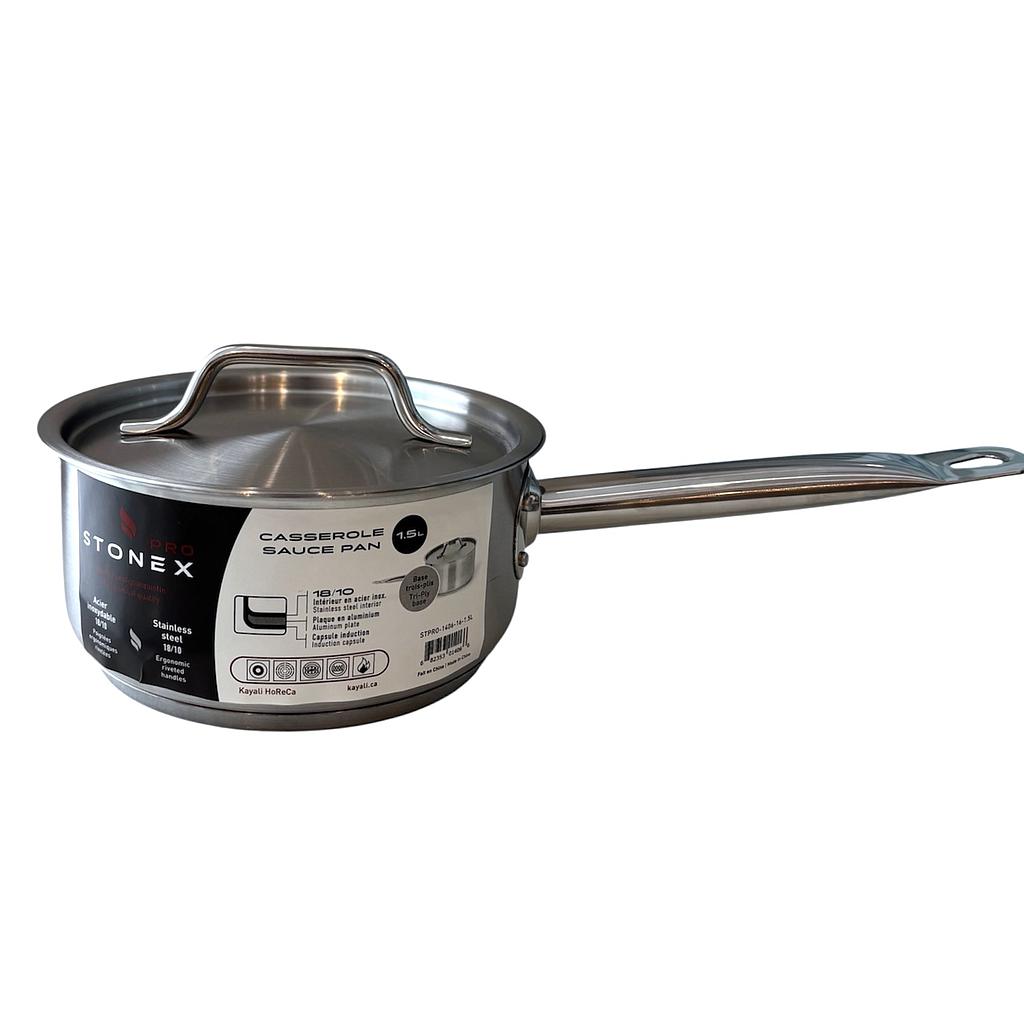 STONEX PRO Sauce Pan 1.5 L - SS 18/10