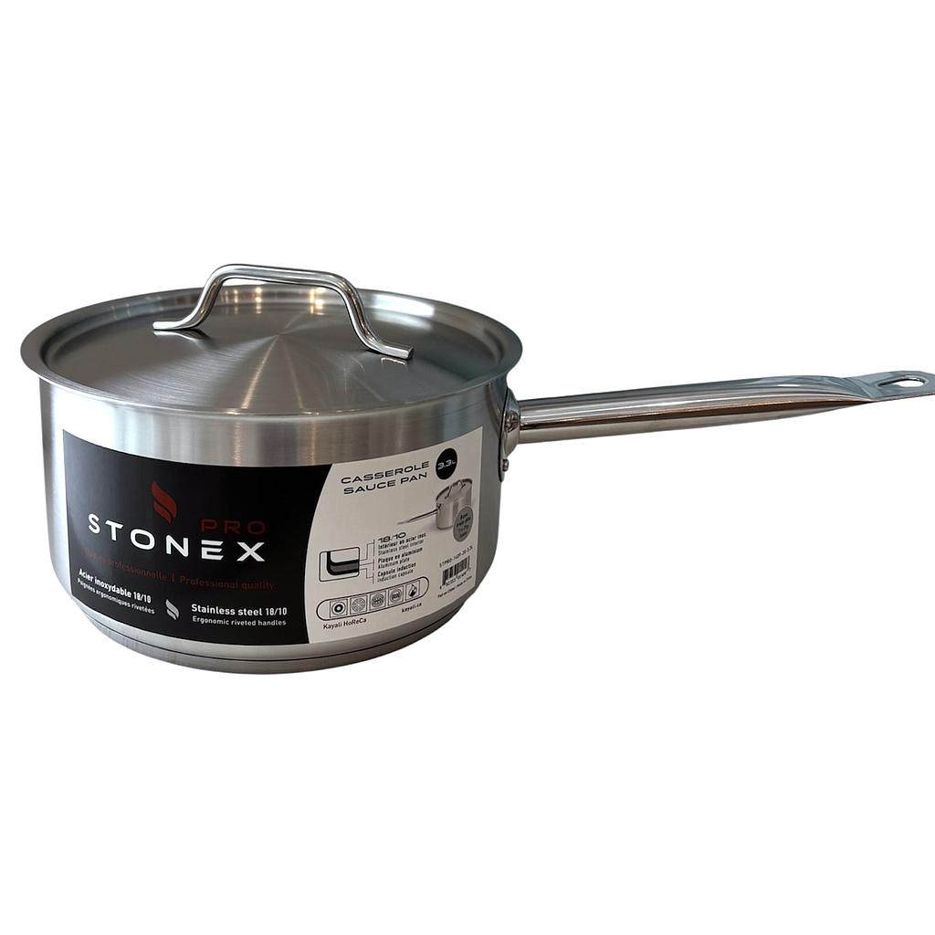 STONEX PRO Sauce Pan 3.3 L - SS 18/10