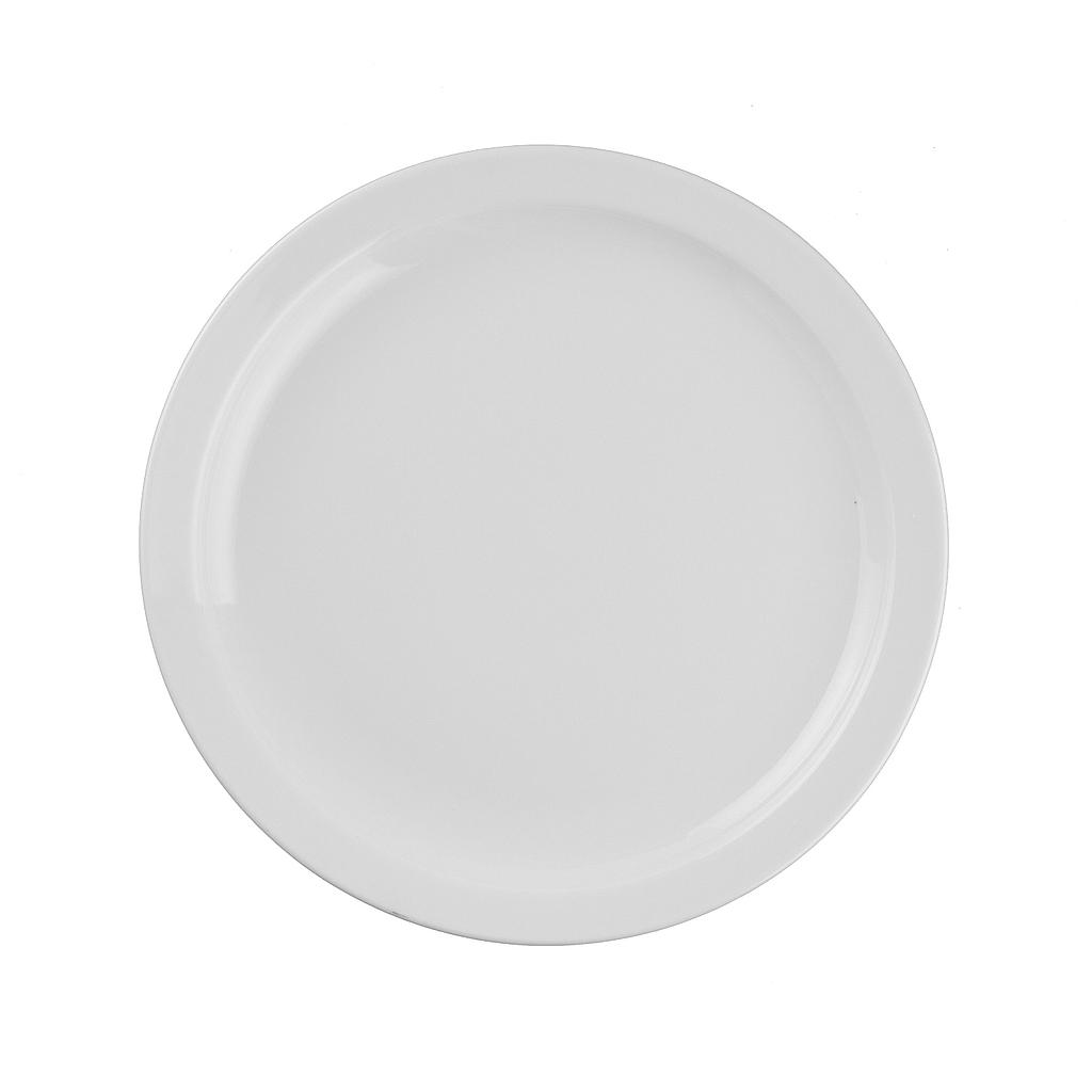 Vitrex 6Pk 9.5'' Dinner Plate Narrow rim