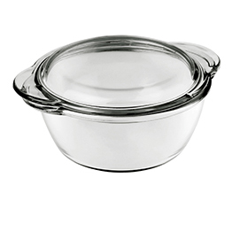 Sempre Plat À Four Avec Couv. En Verre 2.5L 