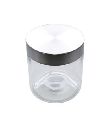 350 Ml Glass Jar With Metal Lid
