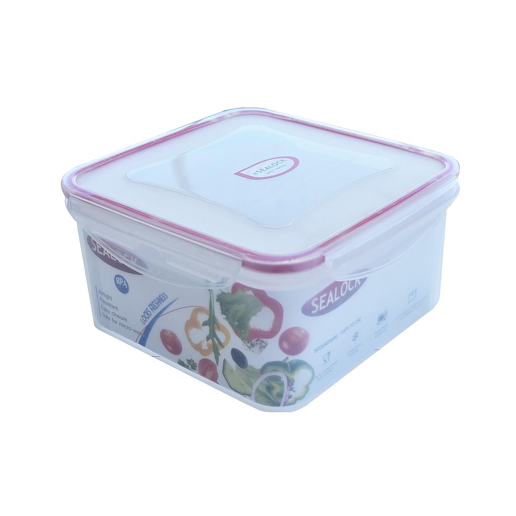 Sealock 2 L Square Plastic Container