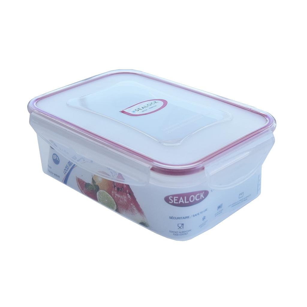 Sealock 1L Rect. Plastic Container