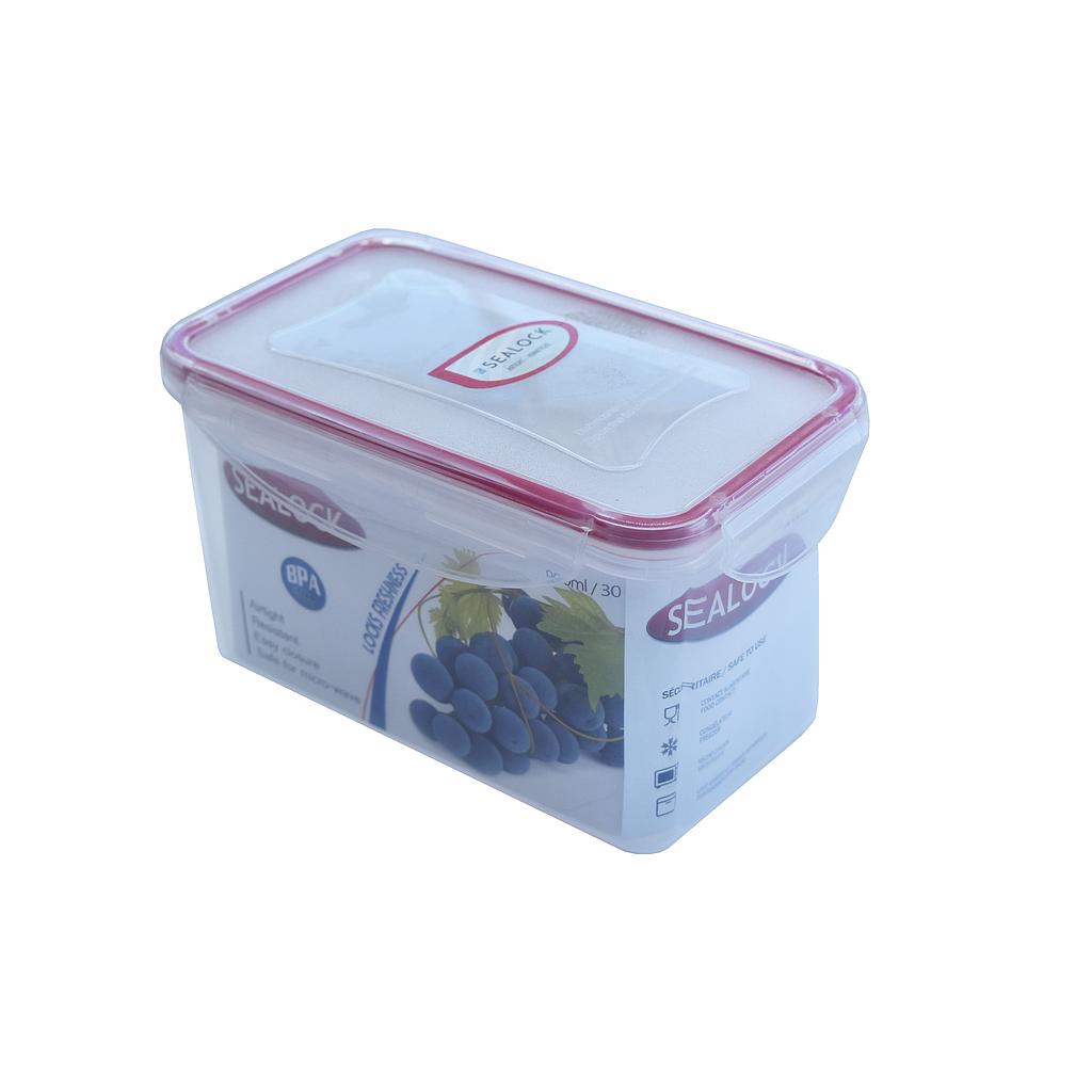 Sealock 900 Ml Rect. Plastic Container
