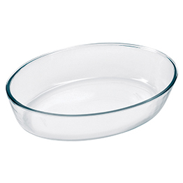 Marinex Plat À Four Ovale En verre 1.6L 