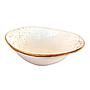 "Terra" 5.5" Oval Bowl Dap-White