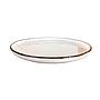 "Terra" 8" Round plate Dap-Charcoal